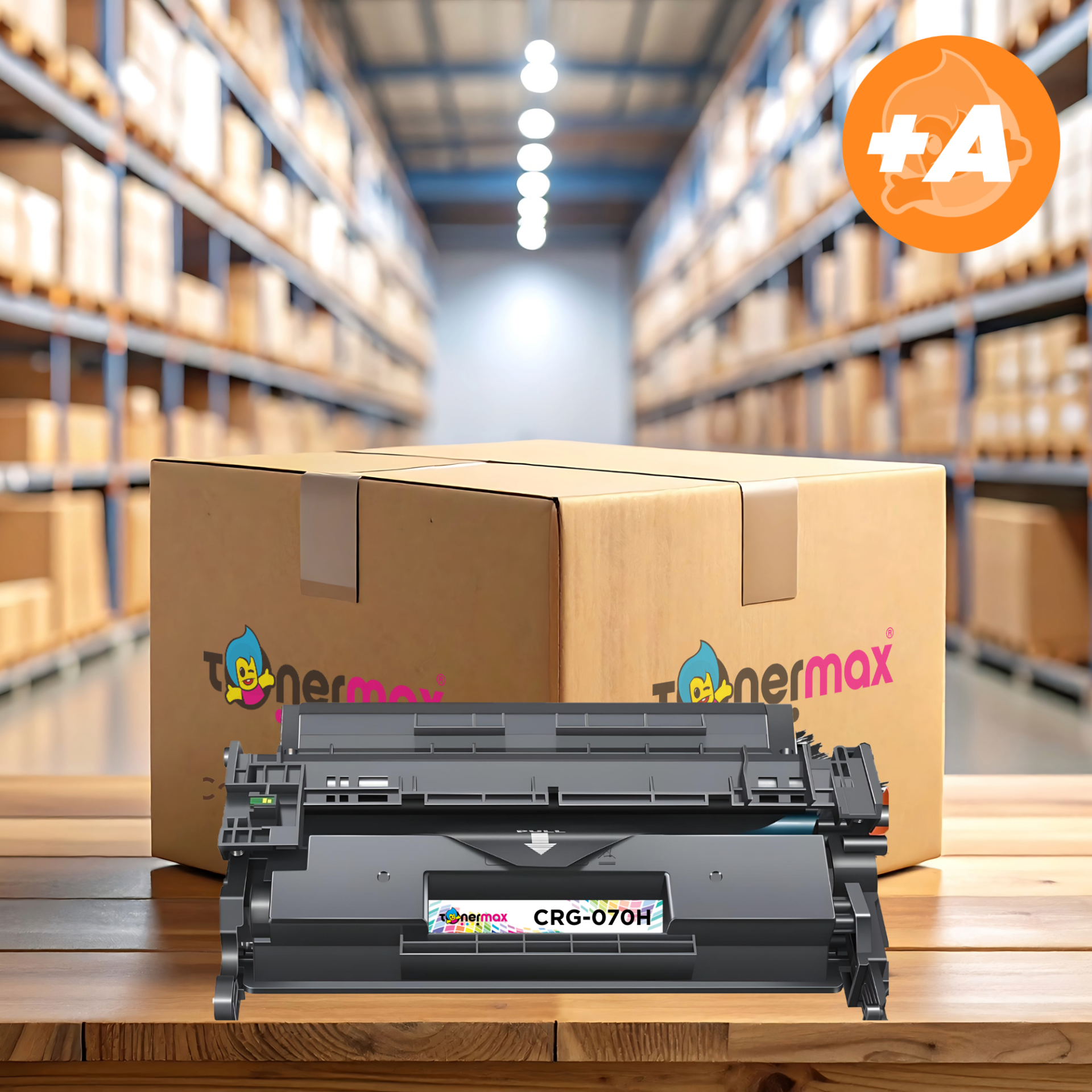 Canon CRG-070H Muadil Toneri - Çipli 20'li Paket 1 Koli - A PLUS