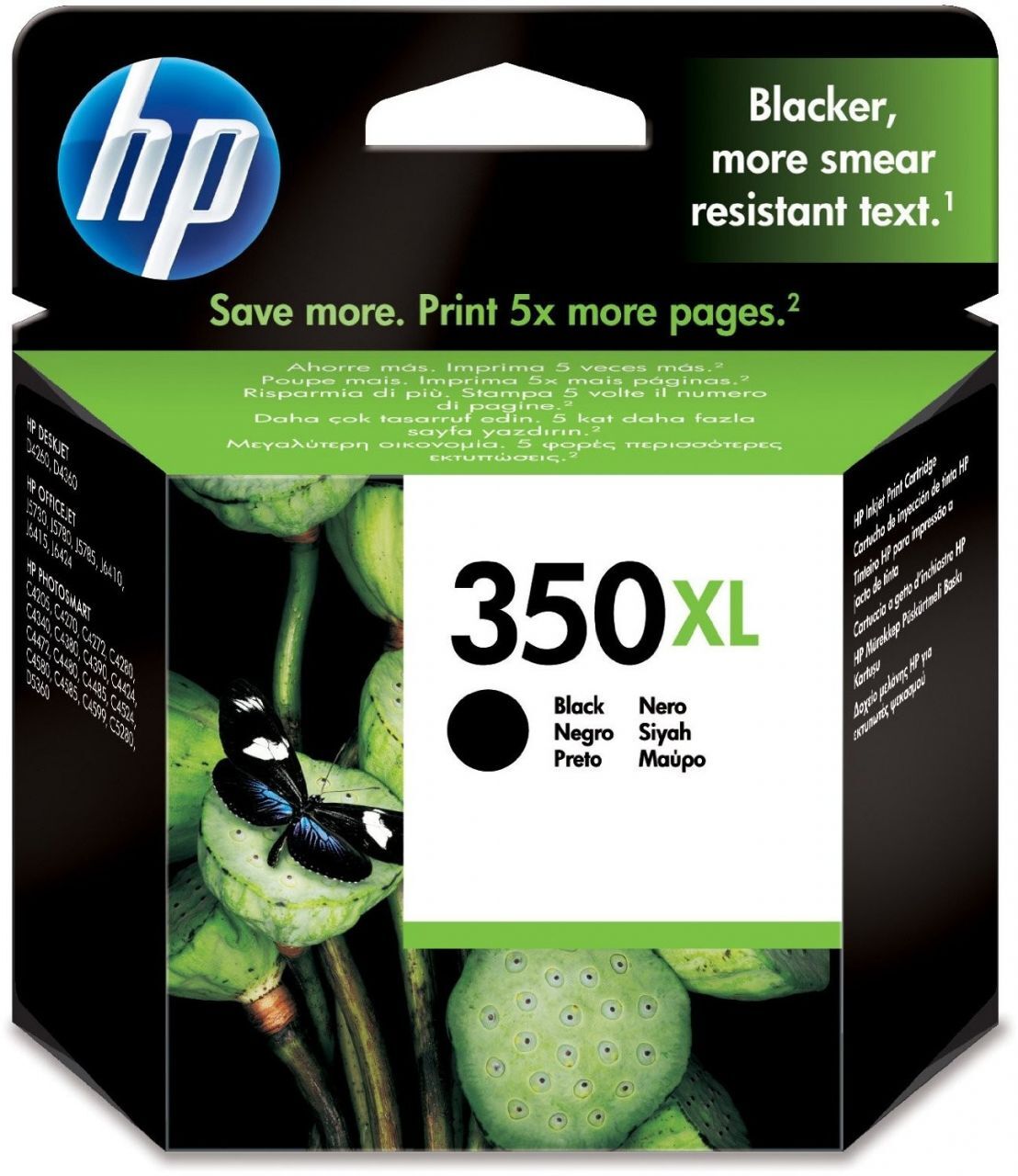 HP 350XL CB336E Siyah Orjinal Kartuş / Hp D4200 / D4260 / D4360 / J5730 / J5780 / J5790 / J6410 / J6480 Kartuş