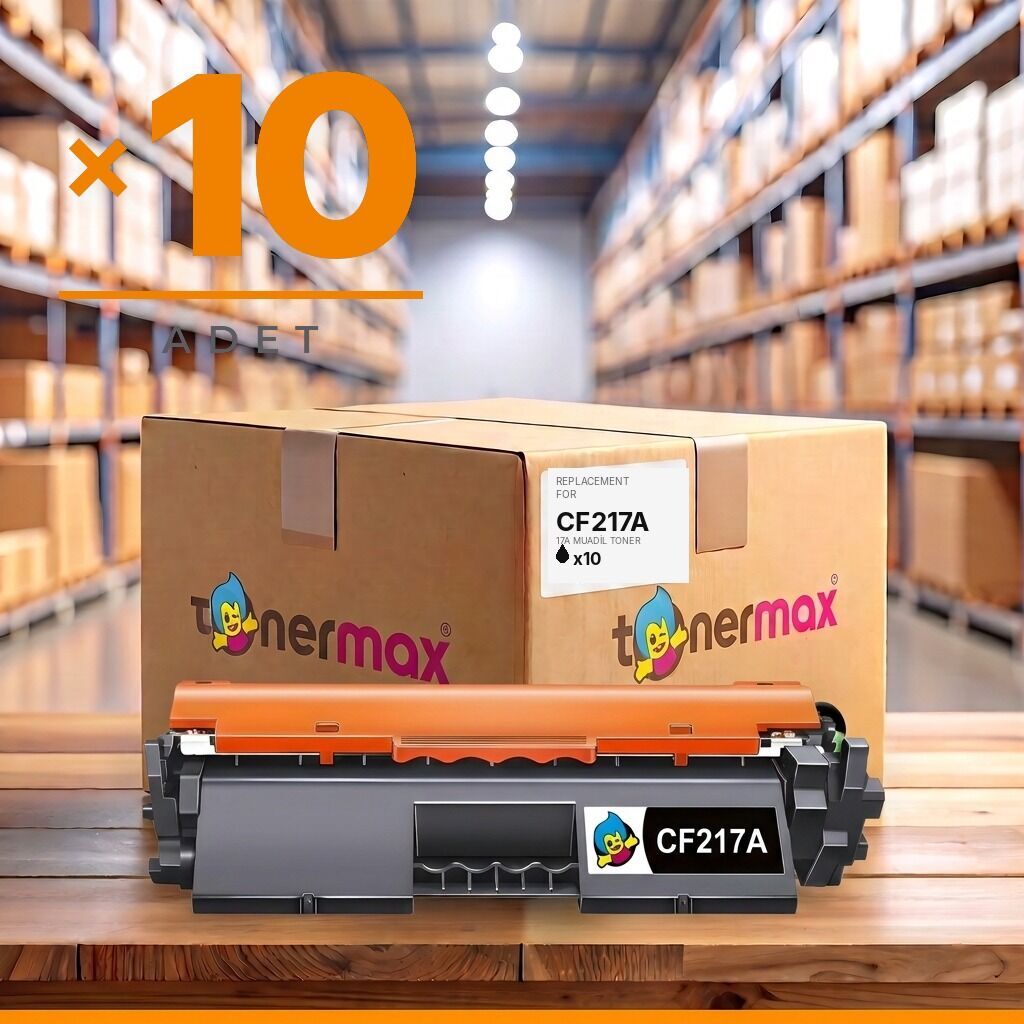 TonerMAX® CF217A Muadil Toner — 10'lu Paket