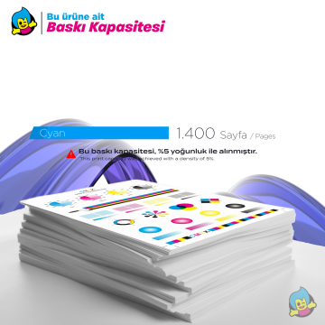 Brother TN210 / TN230 / TN240 Muadil Toner Mavi/ DCP-9010CN, HL-3040CN, HL-3070CW, MFC-9120CN, MFC-9320CW