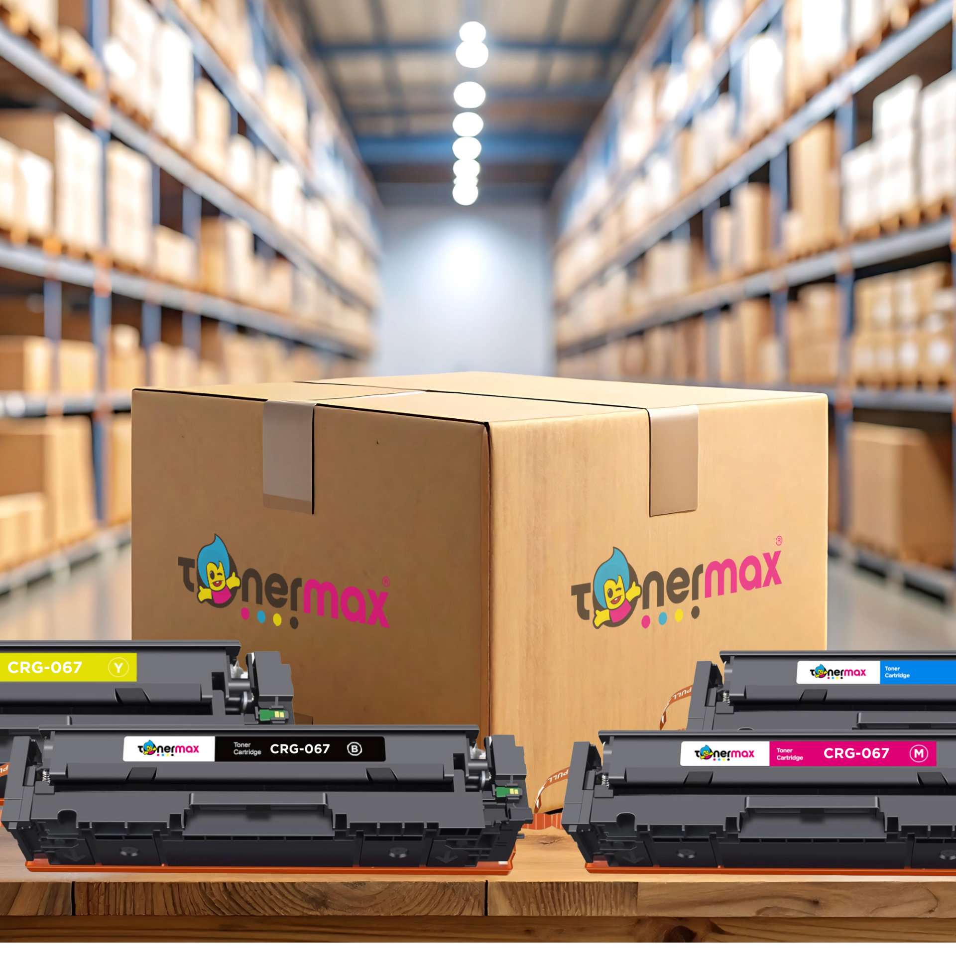 Canon CRG-067 Muadil Toner Takım - Çipli A PLUS KOLİ BAZINDA 20 SET