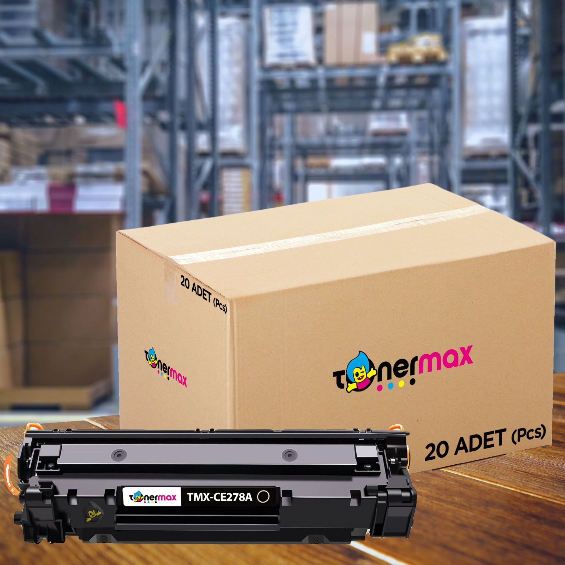 Hp CE278A Muadil Toner 20'Lİ Paket - 1 Koli / P1606 / P1566 / M1536
