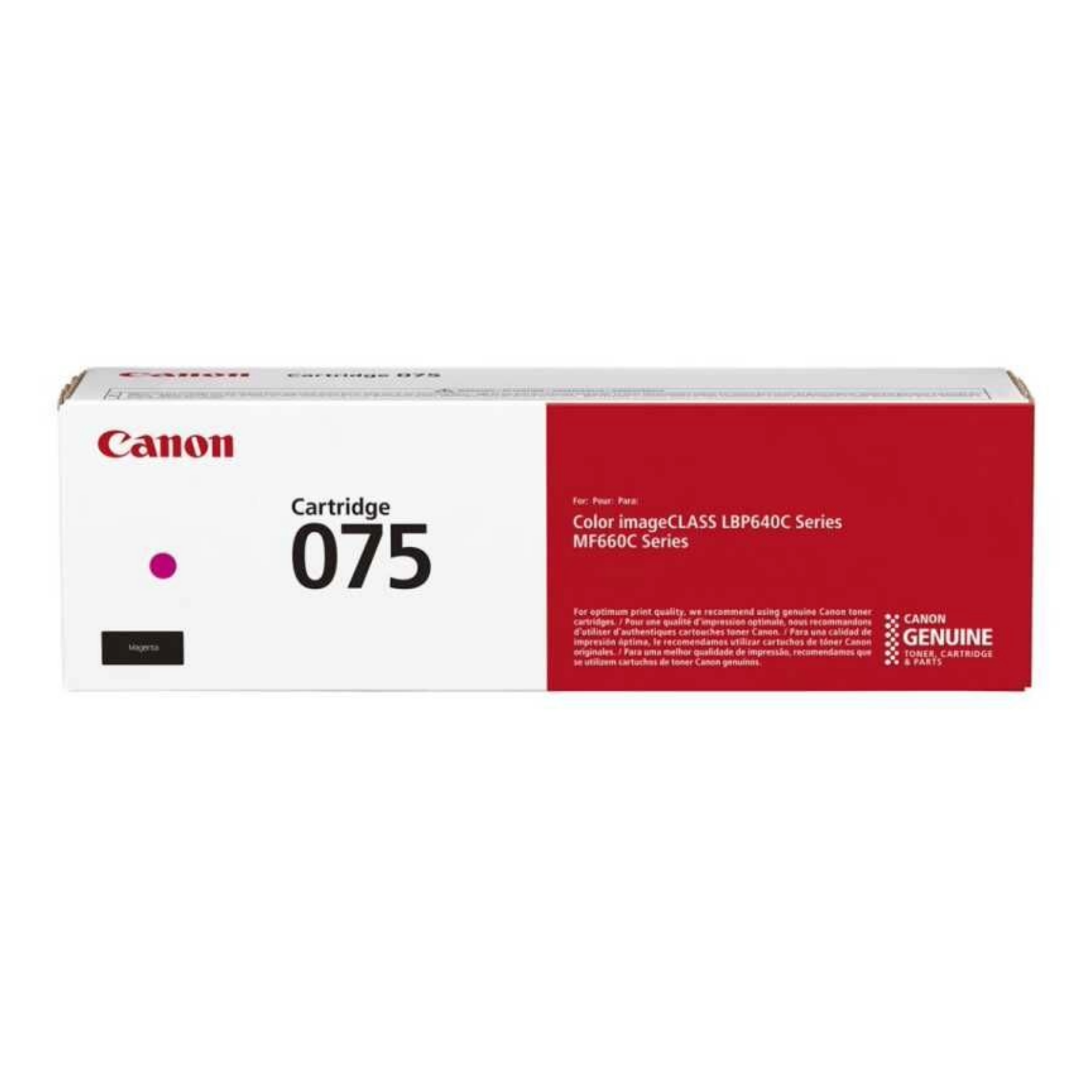 Canon CRG-075 Orijinal Toner Kırmızı / İmageCLASS MF665Cdw / MF662Cdw / LBP647Cdw / LBP646Cdw / MF663Cdw / i-SENSYS MF 664Cdw
