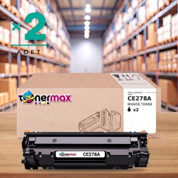 Hp CE278A Muadil Toner 2'Li Paket / P1606 / P1566 / M1536