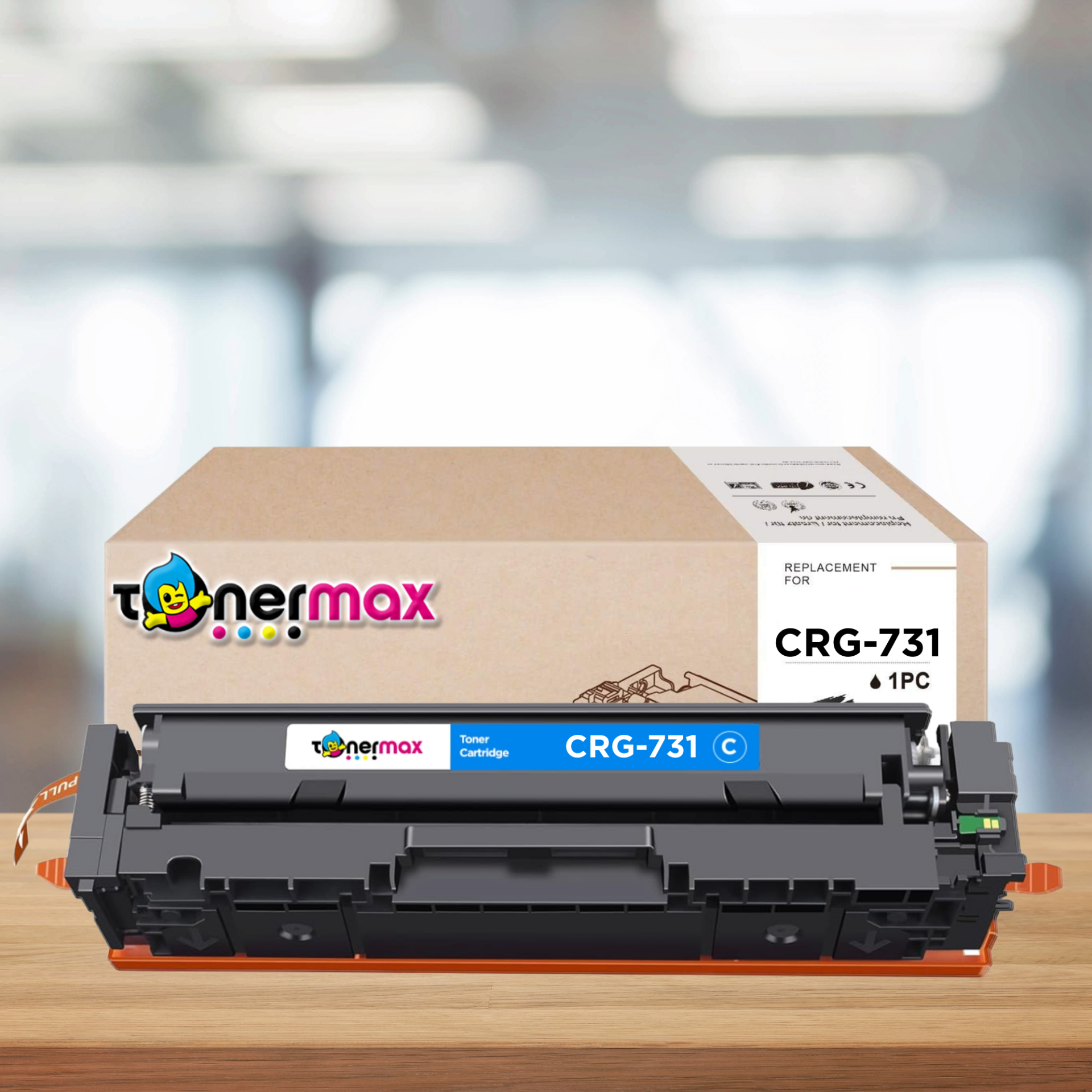 Canon CRG-731 C / LBP7100 / LBP7110 / MF8230 / MF8280 / MF628 Mavi Muadil Toneri