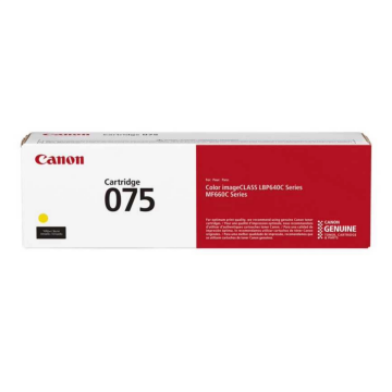 Canon CRG-075 Orijinal Toner Sarı / İmageCLASS MF665Cdw / MF662Cdw / LBP647Cdw / LBP646Cdw / MF663Cdw / i-SENSYS MF 664Cdw