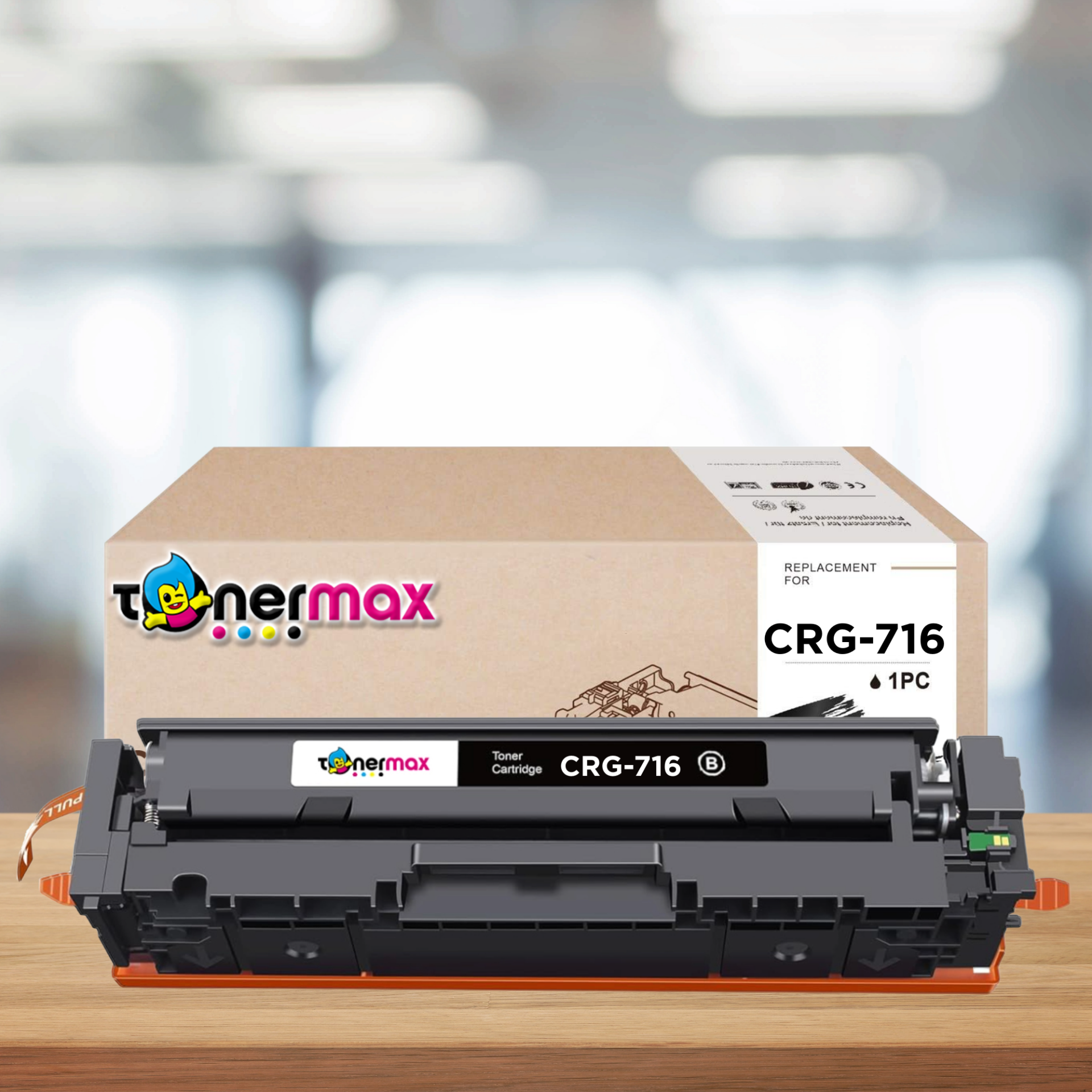 Canon CRG-716 Siyah Muadil Toner/ MF-8030 / MF-8040 / MF-8050 / MF-8080 / LBP-5050