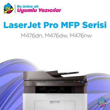 HP 312A / CF380A/ M476 Siyah Muadil Toneri - Ekonomik