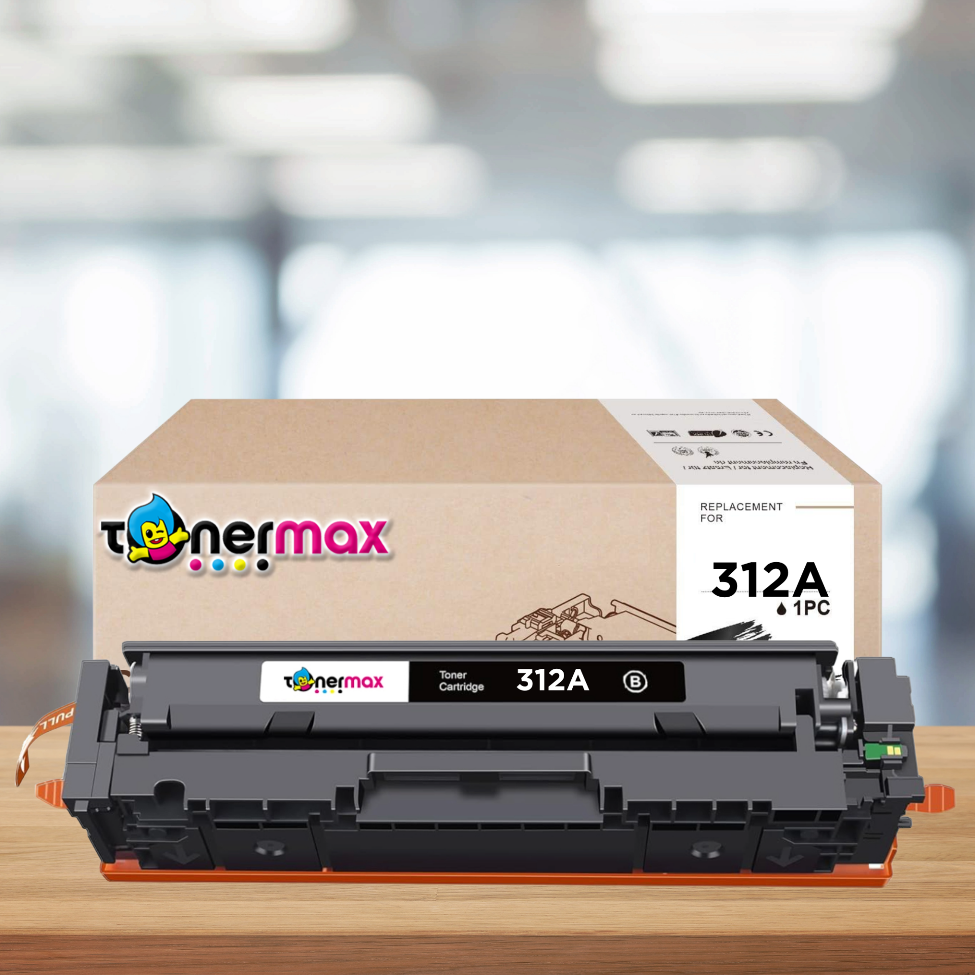 HP 312A / CF380A/ M476 Siyah Muadil Toneri - Ekonomik