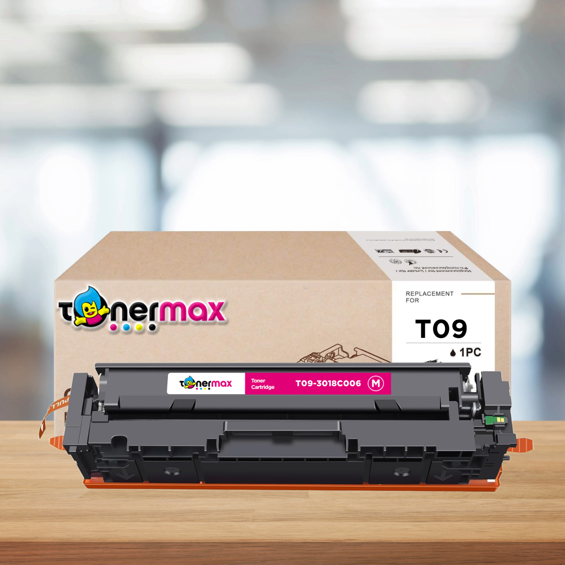 Canon T09 Muadil Toner Kırmızı / Canon i-SENSYS X C1127P / C1127i / C1127iF