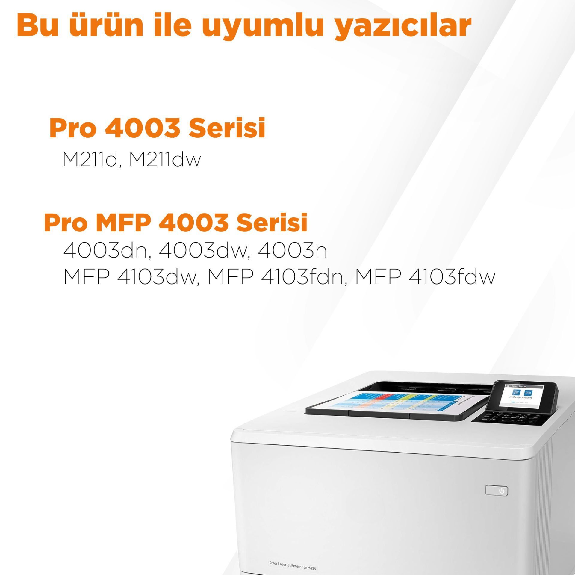 Uyumlu yazıcılar