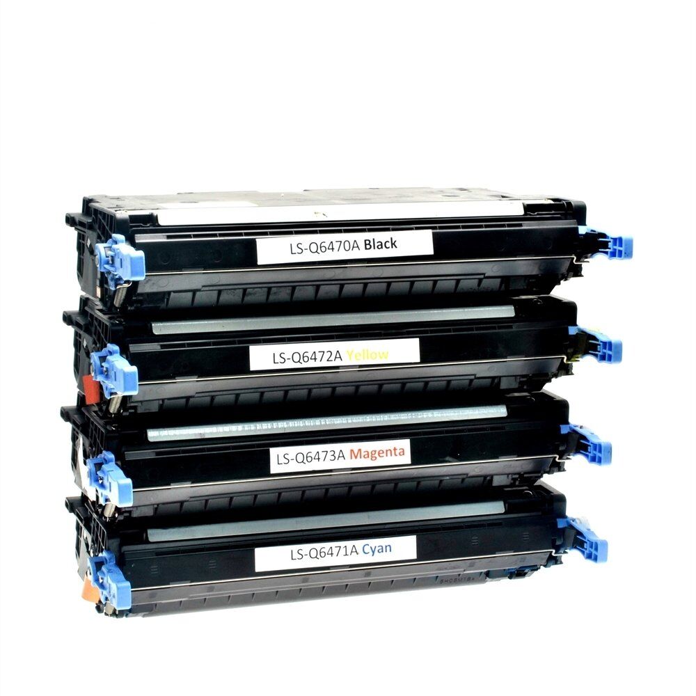 Hp 501A Muadil Toner Set / Q6470A / CP3505 / 3600 / 3800 Muadil Toneri
