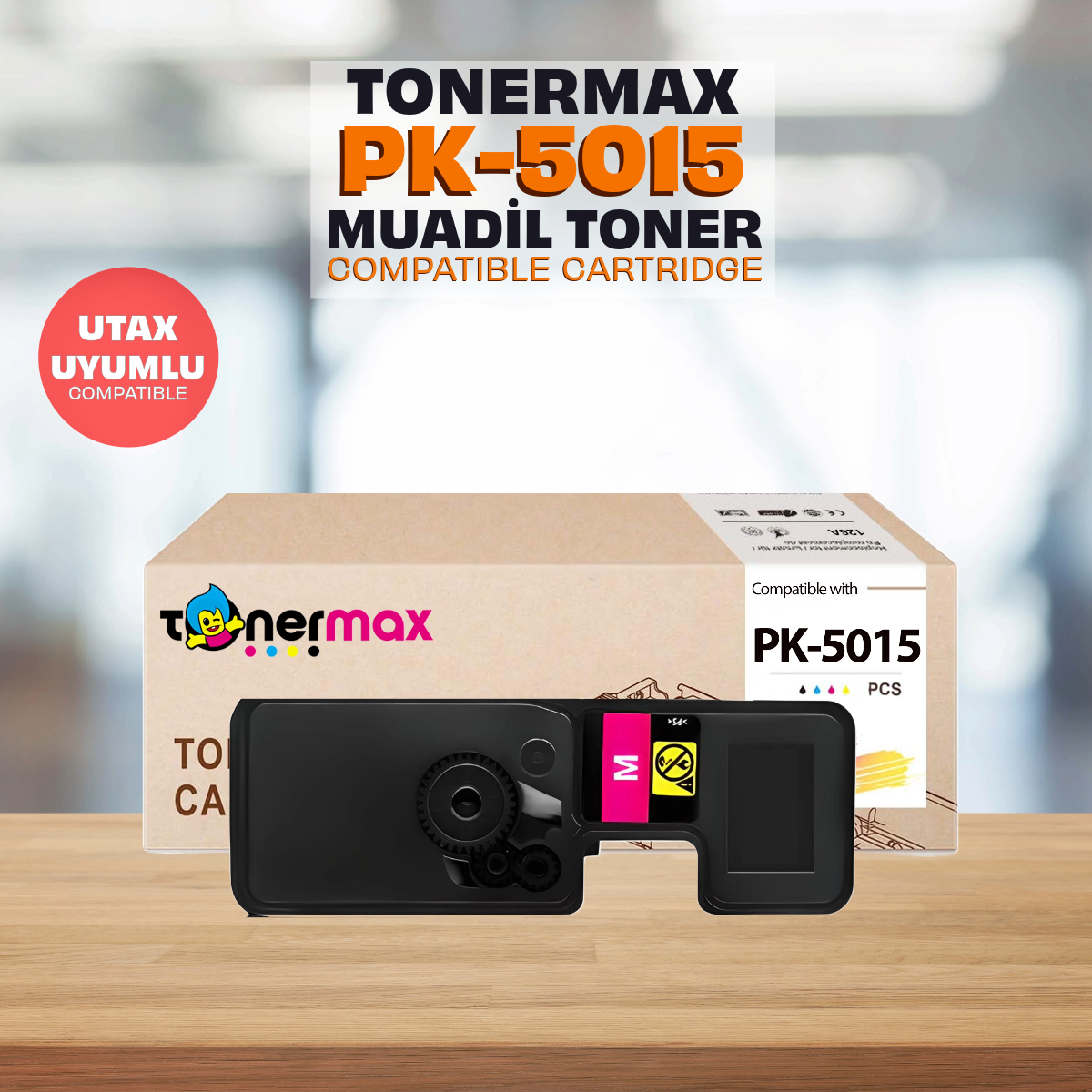 Utax PK-5015 M / P-C2566 / P-C2650 / P-C 2655 Kırmızı Muadil Toner