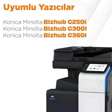 Konica Minolta DR-316 Muadil Drum Ünitesi Kırmızı/ Bizhub C250i / C300i  / C360i