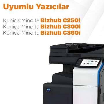 Konica Minolta DR-316 Muadil Drum Ünitesi Sarı / Bizhub C250i / C300i  / C360i
